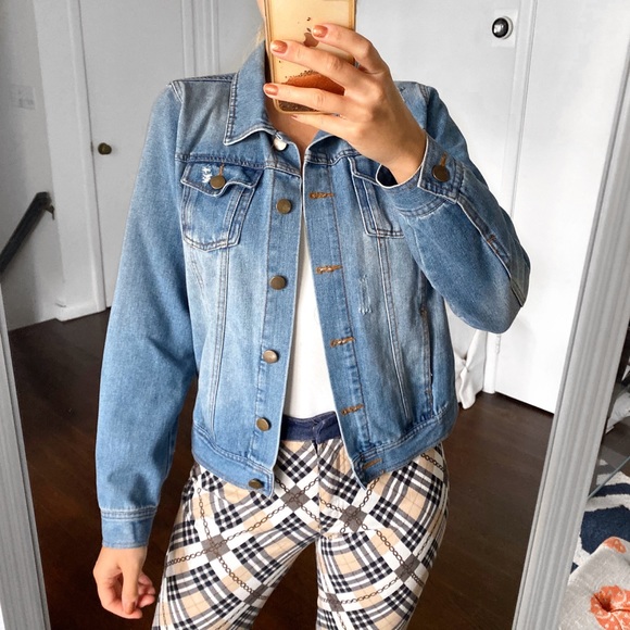 💙 ACTIVE USA BLUE JEAN JACKET! - Picture 4 of 13